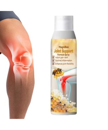 WJnflQN Football Spray Soothing Spray for Joint Discomfort | Deep Penetrating Muscle Care Solution 100ml for Hands Back Knees Men and Women