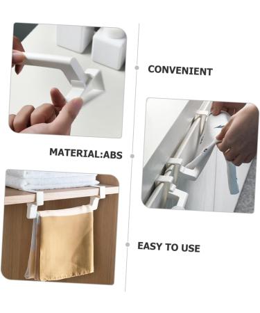 Zerodeko Daisy Wall Decal 2pcs Cabinet Rack Over Door Rack Towel Rack Cabinet Towel Organizer Wall-Mounted Shower Door - Buy Online on GoSupps.com