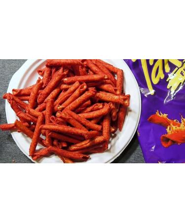 Fuego Extreme Chill and Lime Flavoured Corn Snack - 180g (Pack of 3) - Spicy Rolled Corn Tortilla Chips | Intense Spicy Flavor | Zesty Seasoning - Buy Online on GoSupps.com