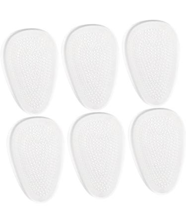 NOLITOY Anti-Slip Gel Shoe Inserts for Women - 6 Pairs Shock-Absorbing Heel Cushions & Fatigue Relief Pads - Buy Online on GoSupps.com