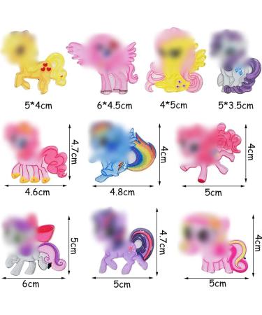 Miotlsy Unicorn Hairpin Set - 10 Cute Cartoon Hair Accessories for Girls | Stylish Unicorn Hair Clips - Buy Online on GoSupps.com