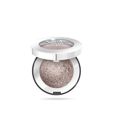 Pupa Milano Vamp! Wet And Dry Baked Eyeshadow - Brilliant And Highly Pigmented Colors - Light And Creamy Makeup Formula - Professional Quality Shimmer Powder Eye Shadows - 301 Cold Taupe - 0.035 Oz 301 Cold Taupe 0.04 Ou...