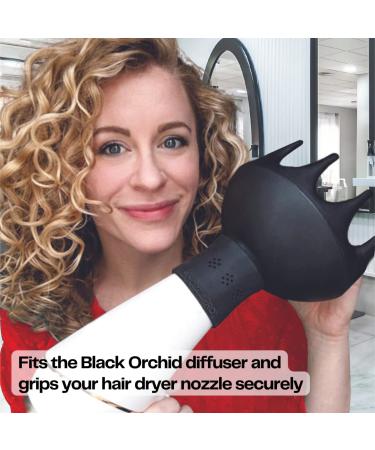 SnozzlePro Universal Hair Dryer Nozzle Adapter - Fits Xtava Black Orchid Diffuser & Blow Dryers 1.5-2.25 - Prevents Attachment Pop-Offs - Buy Online on GoSupps.com