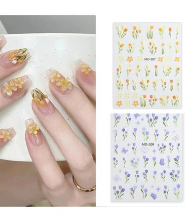 Ruarby Cats Eye Full Cover Nail Tips French Tip False Nails Press On Nail DIY Champagne Artificial Nails for Women Girls - Buy Online on GoSupps.com