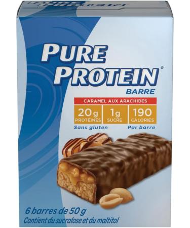 Pure Protein Bars - Nutritious Gluten Free Protein Bars (Chocolate Peanut Caramel + Birthday Cake) (Pack of 12) - Buy Online on GoSupps.com