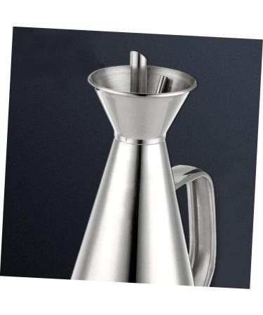 Zerodeko 3pcs Oil Holder Olive Oil Bottle Dispenser Vinegar Bottle Olive Oil Dispenser Cooking Oil Dispenser Kitchen Things Olive Oil Nozzle Oil Decanter Container Stainless Steel mediumx3pcs As Shownx3pcs - Buy Online on GoSupps.com