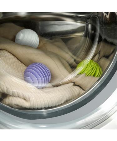 LAKYMIE Tumble Dryer Balls Laundry Balls Reusable Washing Balls Silicone Dryer Balls for Speeding Drying and Reducing Creases for Clothes Pack of 4 - Buy Online on GoSupps.com