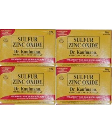 Lot of 4 Dr. Kaufmann Medicated Sulfur Soap - Buy Online on GoSupps.com