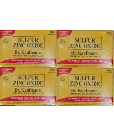 Lot of 4 Dr. Kaufmann Medicated Sulfur Soap