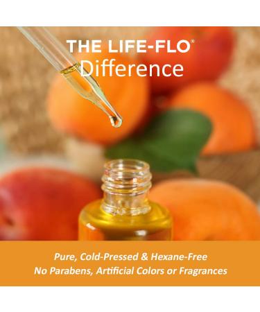 Life-flo Pure Apricot Oil 16 fl oz - Natural Skin Care Moisturizer - Buy Online on GoSupps.com