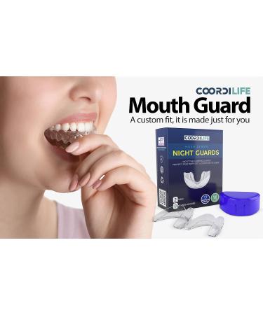 Coordi Life Hush Strips Night Guards - Custom Moldable Mouthguard for Clenching, Grinding, Better Sleep, Sports, Straightening, Whitening Trays - Buy Online on GoSupps.com
