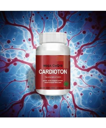 Cardioton 60 Capsules with Coenzyme Q10 & Arjuna Extract for Heart Health - 60 Capsules - Buy Online on GoSupps.com