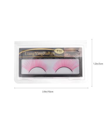 Shop Lurrose 3 Pairs Curly Fake Eyelashes - Perfect for Halloween Cosplay & Carnival - International Shipping Available - Buy Online on GoSupps.com