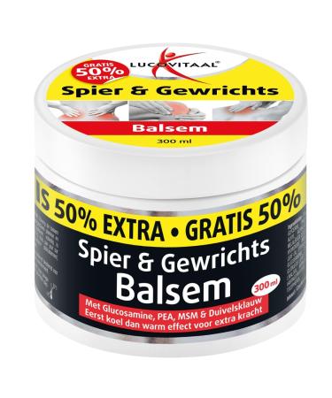Lucovitaal Lucovitaal Muscle & Joint Balm 50% Extra 300 ml