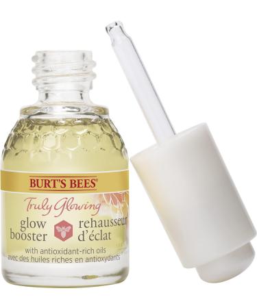 Burt's Bees Truly Glowing Reawakening Glow Booster Face Serum with Antioxidant-Rich Oils 100% Natural Origin Developed with Dermatologists 15mL Glow Booster With Antioxidant-Rich oils - Buy Online on GoSupps.com