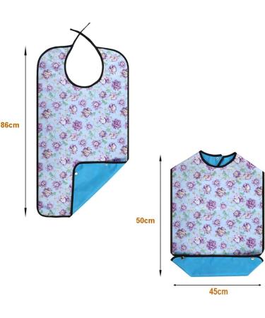 Shop Tesslove Adult Libbar Washable Waterproof Clothing Protectors - Natural Fabric for Easy Meal Cleanup - Buy Online on GoSupps.com