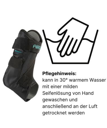 Aircast AirGo Ankle Splint - Maximum Comfort & Stability for Recovery | Left & Right Options Available (All Sizes) - Buy Online on GoSupps.com