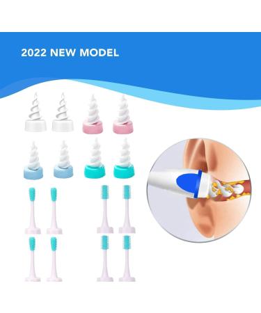 Soft & Gentle Ear Wax Remover Tool - Includes 8 Heads & 4PCS Metal Pickers - Buy Online on GoSupps.com