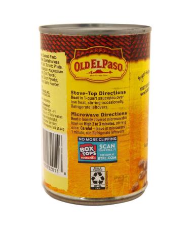 Old El Paso Fat Free Refried Beans 16 oz. - Buy Now and Enjoy Healthy Mexican Flavors! - Buy Online on GoSupps.com