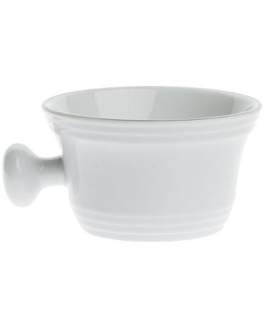 Fendrihan Porcelain Apothecary Shaving Mug - Hand-Painted Grey Rim - Buy Online on GoSupps.com