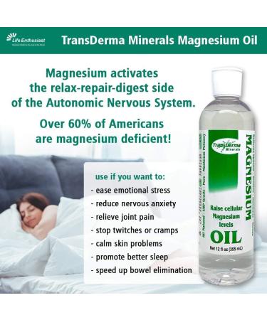 Pure Transdermal Magnesium Oil with Ancient Minerals - Fast Absorbing Liquid Chloride Hexahydrate - Buy Online on GoSupps.com