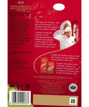 Lindt Cornet Lindor Milk 200g - Buy Online on GoSupps.com