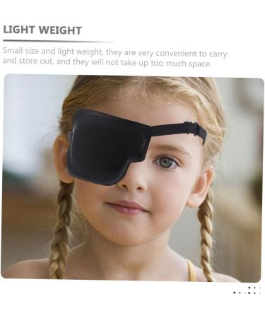 3pcs Pirate Eye Patches - Portable Eye Masks for Amblyopia & Daily Use - Assorted Colors | Ideal for Kids & Adults - Buy Online on GoSupps.com