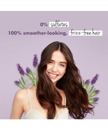 Lo ve Bea uty & Planet Argan Oil and Lavender Sulfate Free Smooth and Serene Shampoo|| No Parabens|| No Dyes|| 400ml - Buy Online on GoSupps.com