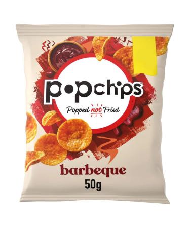 Popchips Barbeque Crisps 50g-Food