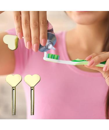Stainless Steel Toothpaste Tube Key - 2 Pack | Metal Squeeze for Toothpaste Creams & Cosmetics - Buy Online on GoSupps.com