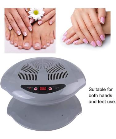 Amonida 2 in 1 Nail Dryer - EU Plug 220V 400W with Temperature Sensor | Perfect for Nail Art & Studios - Buy Online on GoSupps.com