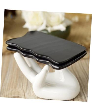 6 Pieces Shabbar Face & Body Massage Tools Set | Square Rose Facial & Scratch Massage Tools | 9.5x5.8x0.3cm | International Shipping Available - Buy Online on GoSupps.com
