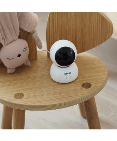 Buy B aba 2-in-1 Baby Monitor - HD Camera Night Vision App Control | Zen Premium White - Buy Online on GoSupps.com