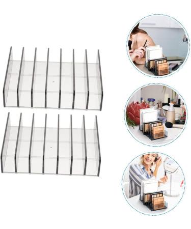 FRCOLOR Acrylic Eyeshadow Tray Storage Box Makeup Desktop Organizer Vanity Makeup Organizer Lipstick Stand Cosmetic - Buy Online on GoSupps.com