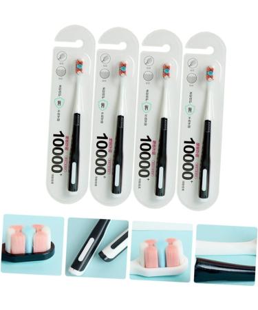 4-Piece Maternity Toothbrush Set - Extra Soft Travel Brushes for Pregnant Women & Postpartum Care | Ultra-Soft PBT Bristles - Buy Online on GoSupps.com