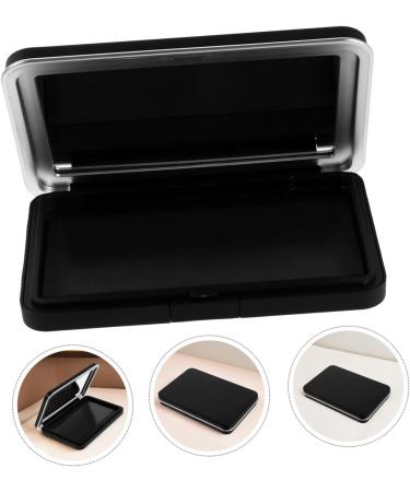  PLAFOPE PLAFOPE Multifunctional Beauty Trays Highlighter Palette Makeup Magic Wand Highlighter Makeup Palette Blush Palette Plastic Cosmetic Tray Black - Buy Online on GoSupps.com