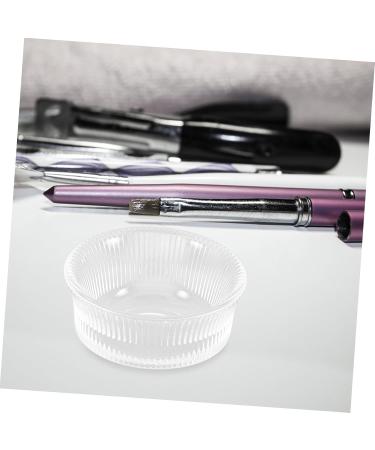 FOMIYES Tools Glass Nail Dish Bowl Manicure Nail Dish Dappen Dish Nail Art Dish Cup Manicure Nail Cup Glass Nail Dish Cups Glass Nail Art Dish Nail Cups Vertical Stripes Plate Cup - Buy Online on GoSupps.com