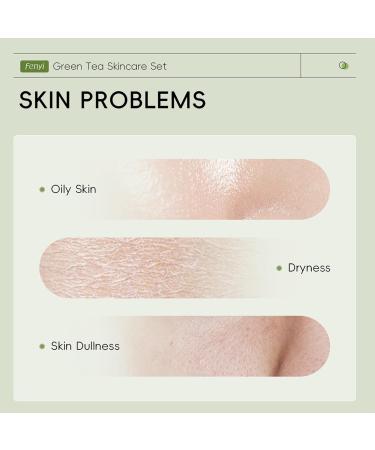 Green Tea Skincare Set for Teen Girls | Facial Kit with Cleanser Toner Eye & Face Cream Serum | Beauty Gifts to Reduce Acne & Smooth Skin - Buy Online on GoSupps.com