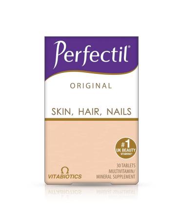Vitabiotics Perfectil Tablets Healthy Skin Hair and Nails 30 Tablets 30 Count (Pack of 1)