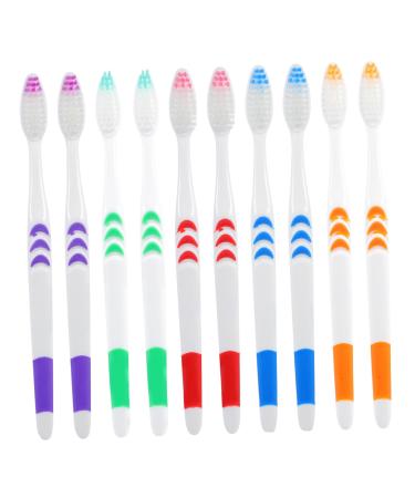 Gatuida 60 STK disposable toothbrush toothbrushes with dense bristles sensitive teeth toothbrush soft travel toothbrush oral toothbrush disposable toothbrush travel around or