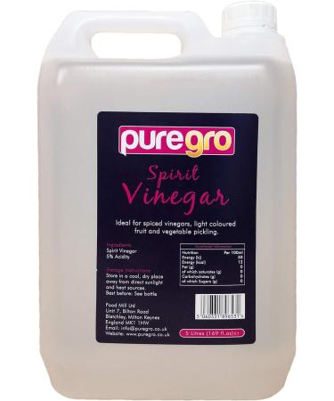 COMBO PACK Of Puregro Vinegar (Spirit & Malt) Each One 5Ltr 5.00 l (Pack of 1) - Buy Online on GoSupps.com