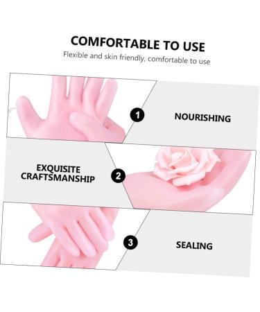 Beavorty 3 Pairs Cosmetic Dry Skin Hand Soft Dry Rough Skin Glove moisturizing Gloves for Hand Sun Protection Sebs Hand Gloves Anti-Crack Women Dry Hand Gloves moisturizing Hand Gloves - Buy Online on GoSupps.com