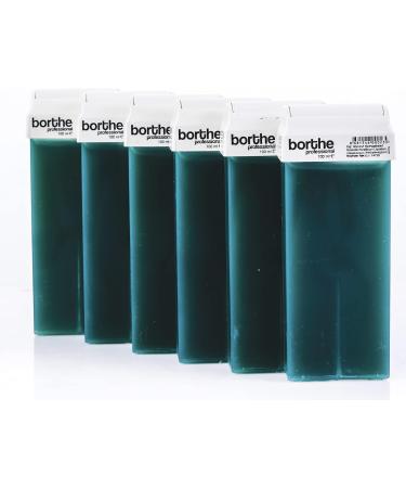 Kozmar Roll on Wax Cartridge - Hair Removal | Wax Cartridge | Wax Roll on | Depilatory Wax | Pack of 6 Refill x 100ml | Wax Cartridge Roller for Legs and Arms | For Sensitive Skin | Azulen - Buy Online on GoSupps.com