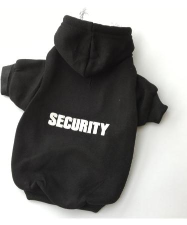 ZoonPark Dog Hoodie Fashion Soft Cotton Fleece Pet Security Hoodie Hooded Clothes Warm Autumn Winter Coat Puppy Hoodie T-Shirt Clothes Costume Apparel for Small Dogs Medium Dogs - Buy Online on GoSupps.com