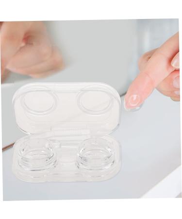 Partykindom 4er Box Contact Lens Container & Makeup Kit | Cleaning Set & Glasses Case for Lenses - Buy Online on GoSupps.com