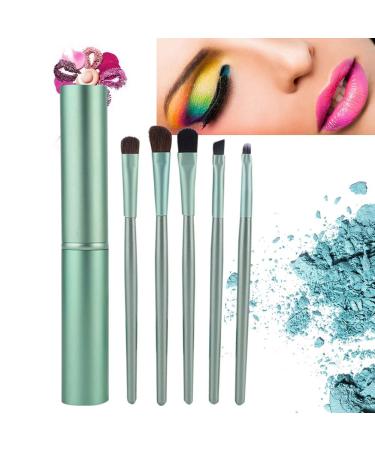 Portable Green Cosmetic Brush Set for Eyeshadow | Quality Makeup Tools for Flawless Looks - Shop Now - Buy Online on GoSupps.com