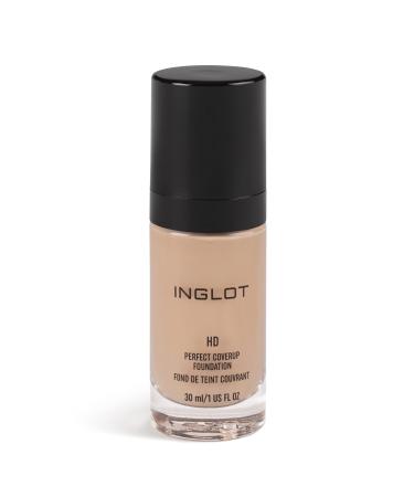 Inglot HD Perfect Coverup Makeup Foundation | Full Coverage Lightweight Liquid Primer | Hypoallergenic | Natural Make Up | Flawless Appearance | 30 ml (73)