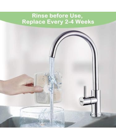 Veken 4 Pack Replacement Filters & 2 Pack Pre-Filter Sponges for Pet Fountain - Buy Online on GoSupps.com