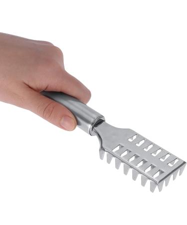 Fish Scaler Brush - Stainless Steel Handle Fish Scale Remover & Cleaning Tool | Perfect for Easy Fish Cleaning - Buy Online on GoSupps.com