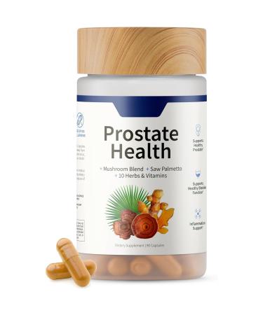 Prostate Support Supplement for Men Urinary Tract Health Bladder and HR Wellness for Men Saw palmetto stinging nettle root